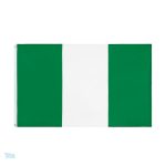 Drapeau Nigeria 90 x 150 cm en polyester durable