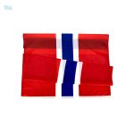 Drapeau norvégien, idéal pour événements et célébrations