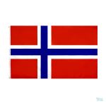 Drapeau Norvège 90 x 150 cm en tissu durable