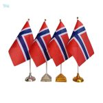 Drapeau Norvège de table pour décoration intérieure