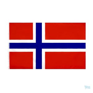Drapeau Norvège fourreau pour décoration et événements