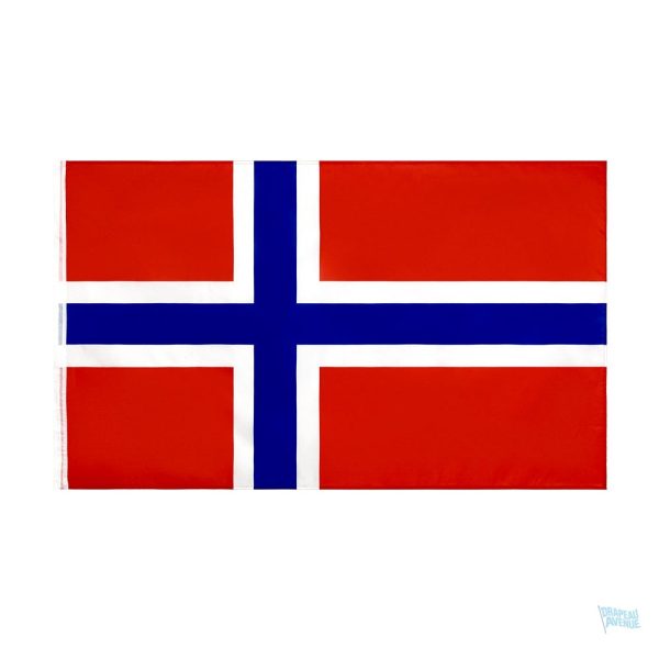 Drapeau Norvège fourreau pour décoration et événements