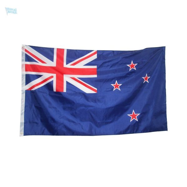 Drapeau Nouvelle-Zélande extérieur en tissu durable