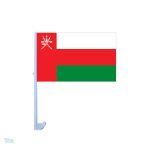 Drapeau Oman pour voiture en tissu résistant