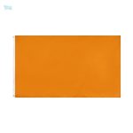 Drapeau orange vif pour événements festifs et thématiques