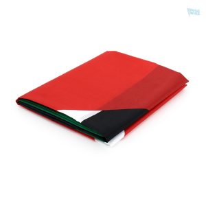 Drapeau avec œillets, symbole de la Palestine, idéal pour décorations