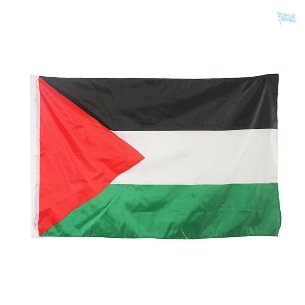 Drapeau Palestine extérieur pour affichage en extérieur