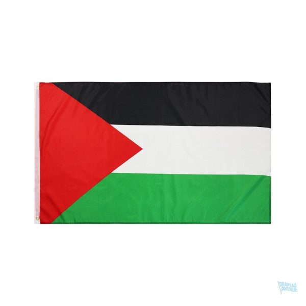 Drapeau Palestine en 100% polyester, accessoire symbolique