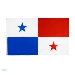Drapeau Panama 90 x 150 cm en tissu résistant