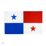 Drapeau Panama en fourreau pour décoration ou événements