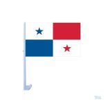 Drapeau Panama pour voiture, accessoire de décoration automobile