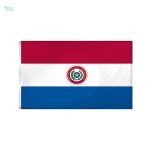 Drapeau Paraguay extérieur en tissu résistant pour usage extérieur