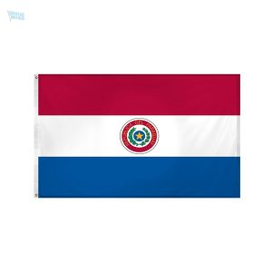 Drapeau Paraguay extérieur en tissu résistant pour usage extérieur