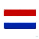 Drapeau Pays-Bas avec 4 œillets pour affichage extérieur