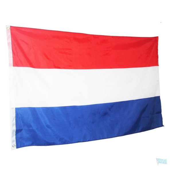 Drapeau néerlandais pour usage extérieur, design aux couleurs vives