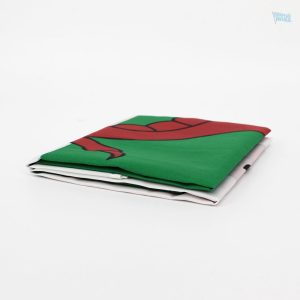 Drapeau gallois, design classique avec œillets pour fixation facile