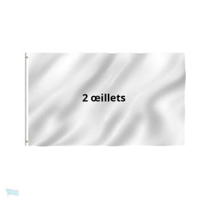 Drapeau personnalisé sur mesure en tissu résistant