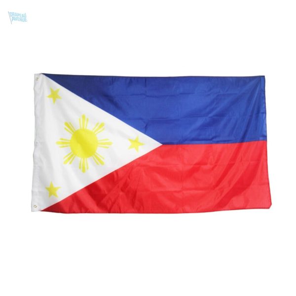 Drapeau Philippines extérieur en tissu résistant