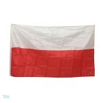 Drapeau Pologne extérieur en tissu résistant pour usage extérieur