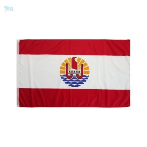 Drapeau extérieur de la Polynésie française