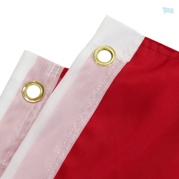 Drapeau Polynésie française aux couleurs vives