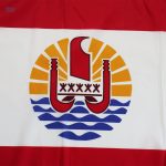 Drapeau de la Polynésie française pour événements