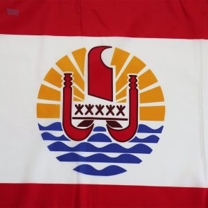 Drapeau de la Polynésie française pour événements