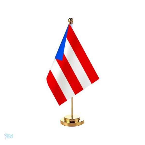 Drapeau de table Porto Rico, symbole de fierté nationale
