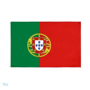 Drapeau Portugal 60 x 90 cm en tissu résistant