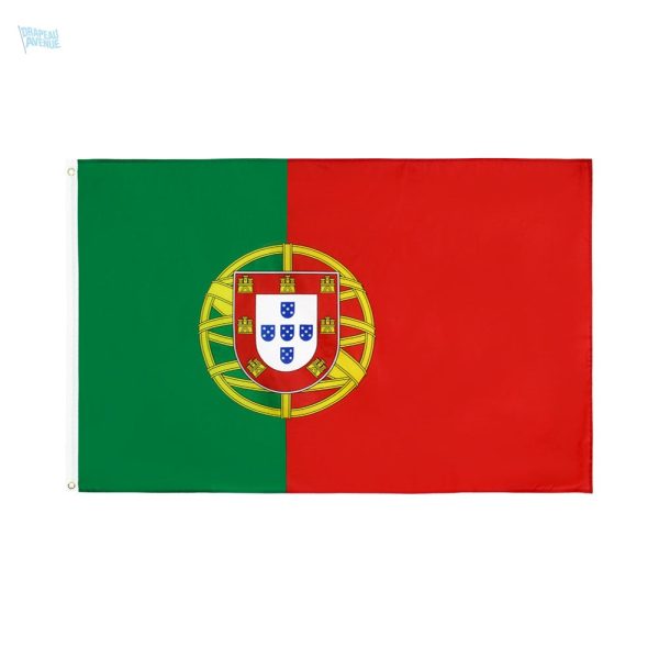 Drapeau Portugal 90 x 150 cm en polyester résistant