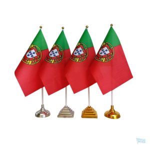 Drapeau Portugal de table pour décoration intérieure