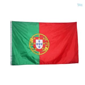 Drapeau Portugal extérieur en tissu résistant pour usage extérieur