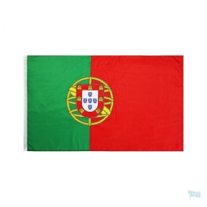 Drapeau Portugal 100% Polyester, vibrant et résistant