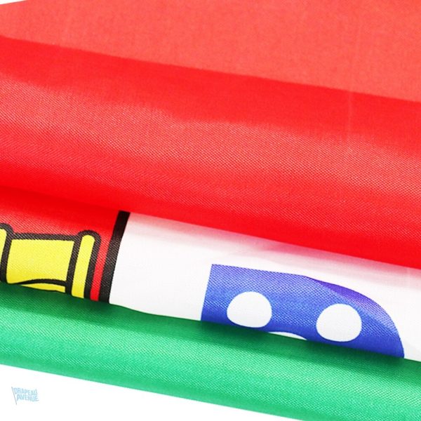 Drapeau national portugais en polyester durable