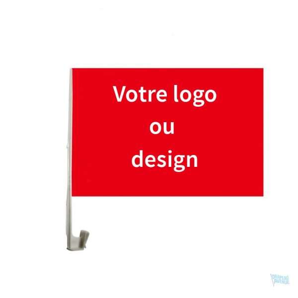 Drapeau pour voiture personnalisé