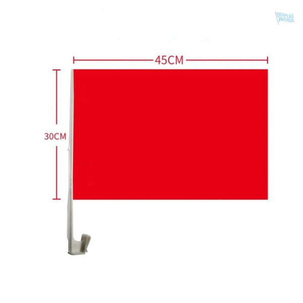 Drapeau voiture sur mesure avec design unique