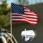 Drapeau décoratif pour voiture, style unique