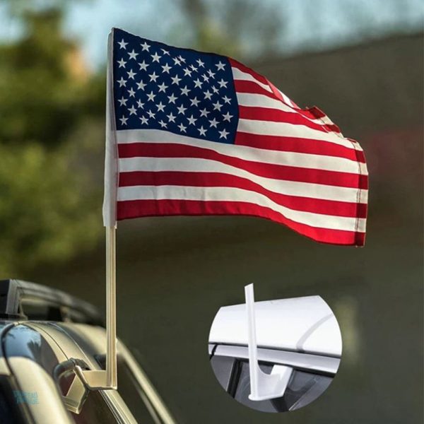 Drapeau décoratif pour voiture, style unique