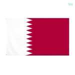 Drapeau Qatar 90 x 150 cm, design classique et distinctif
