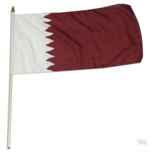 Drapeau Qatar idéal pour événements sportifs ou décorations extérieures
