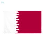 Drapeau géant du Qatar pour décoration et événements