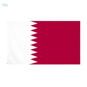Drapeau géant du Qatar pour décoration et événements