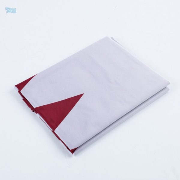 Drapeau en polyester représentant le Qatar, léger et durable