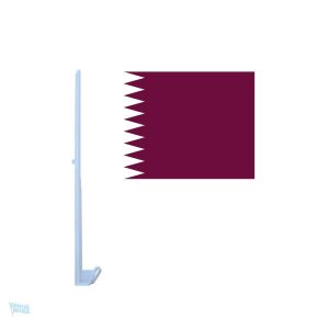 Drapeau Qatar pour voiture, accessoire de support national