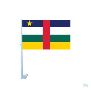Drapeau de la République Centrafricaine pour voiture