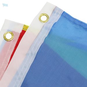 Drapeau RDC en polyester, dimensions 128 x 192 cm