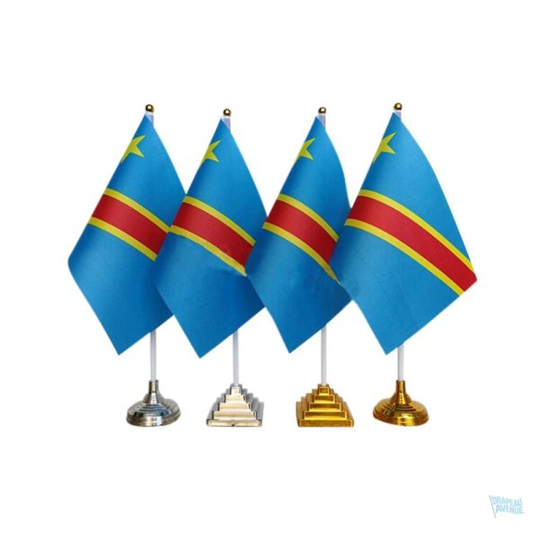Drapeau de table République Démocratique du Congo