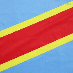 Drapeau République démocratique du Congo, design coloré