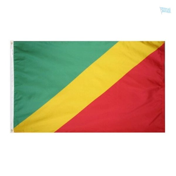 Drapeau République du Congo 120 x 180 cm