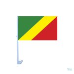 Drapeau République du Congo pour voiture, accessoire décoratif
